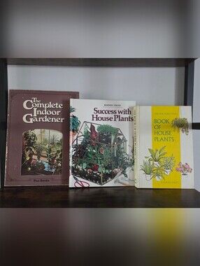 Vintage Houseplant Book Collection (Set of 3)